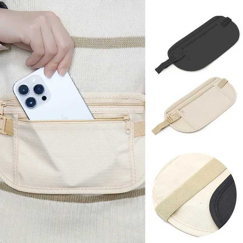 Invisible Travel Waist Packs Waist Pouch for Passport Money Belt Bag Hidden Security Wallet Gifts Waist Belt Bag Running BagW251101