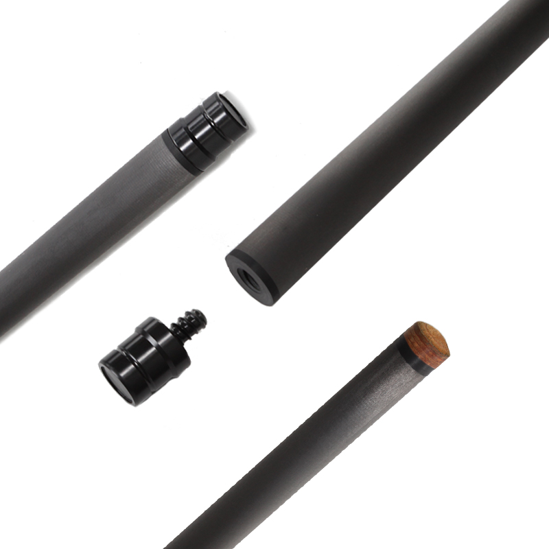 Carbon fiber Black Technology Billiard Club Forelimb Stroke 12.4mm/12.9mm/13.9mm Foam Filling Uni-loc Joint For Pool Cue Shaft