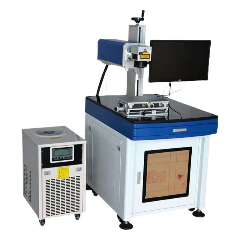 UV-10 10W UV Laser hine 355nm with 150mm Lens Water Chiller for Marking Bluetooth Headphones