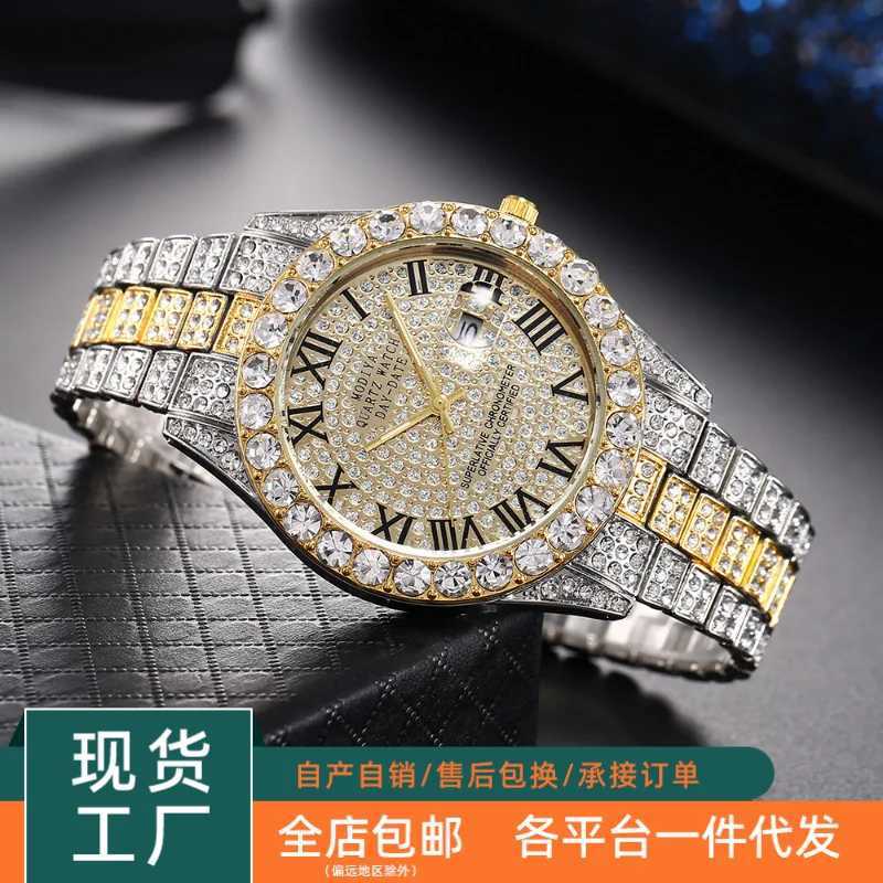 Fulldiamond fashionable ladies es womens es retro Roman dial wristes casual quartz esW251031