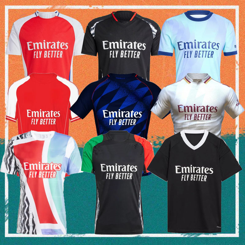 24/25/26 G.JESUS HAVERTZ LEWIS-SKELLY Soccer jerseys 2025 THOMAS TROSSARD RICE TIERNEY Shirt ODEGAARD SAKA MARTINELLI CALAFIORI Football Arsen kids kit Uniform