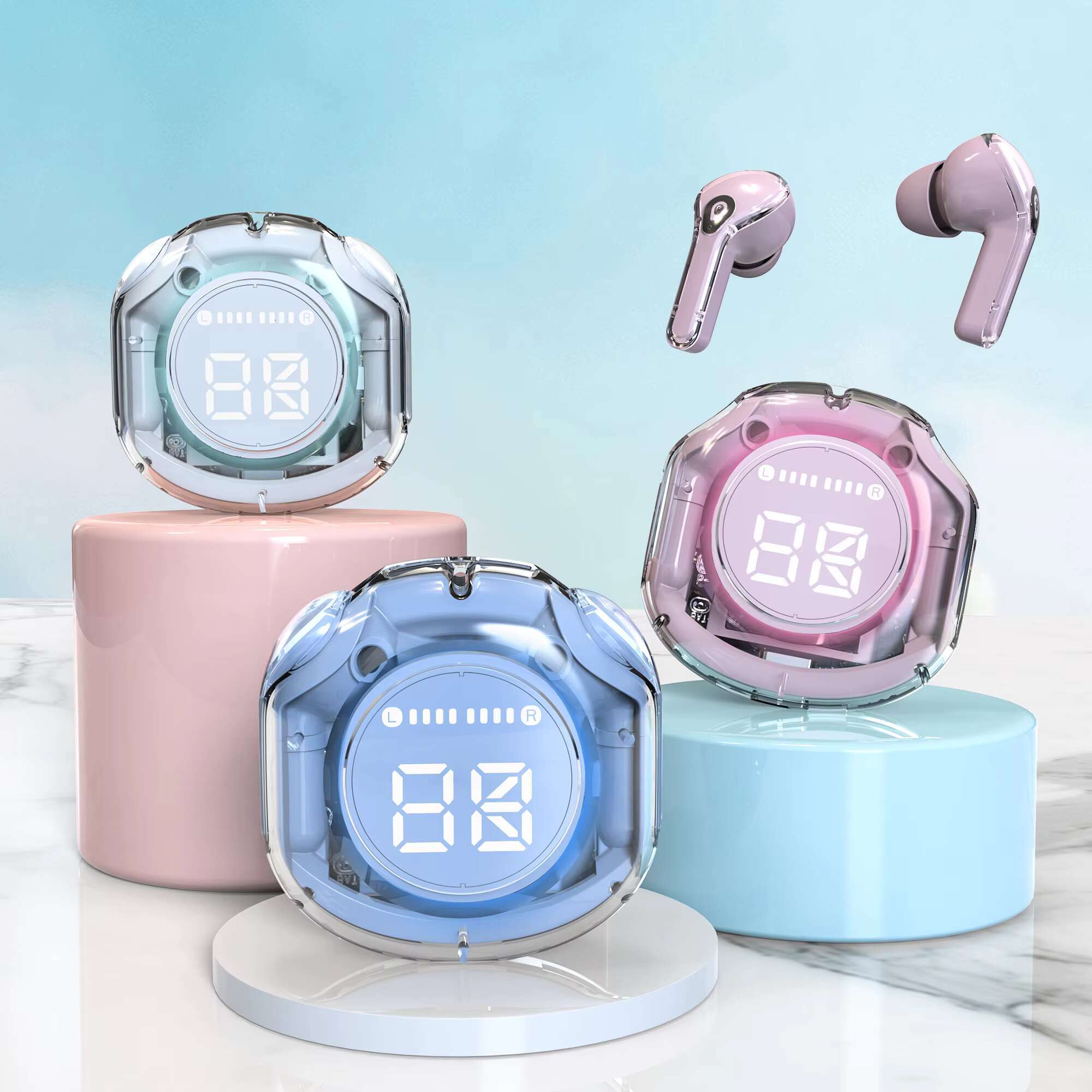 Factory Outlet Wireless Premium Cool Smart Headphones Wholesale Earphone With Hot Sale