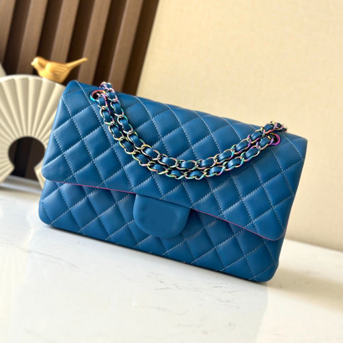 15a Mirror quality designer CF bag coco Totes Bags Real Leather Purse Luxury Designer women Crossbody Shoulder Gold Strap Bag Handbag Shoulder Bags 1112