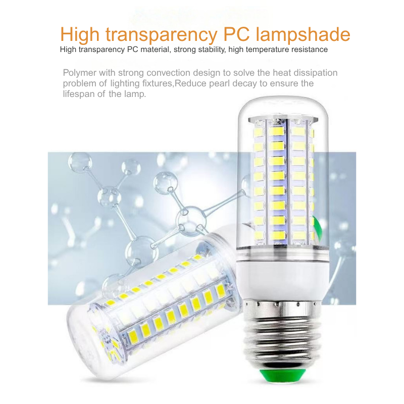 Sustainable Choice: Brighten Your Space With Our High-Quality 5730 LED Corn Lamps Featuring an Eco-Friendly Design---2E27 Large corn lamp