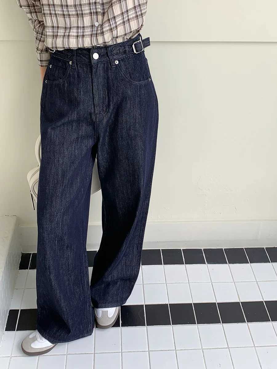 Autumn new denim pants and women wide leg straight leg jeans J251031