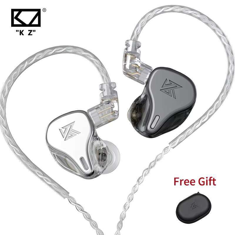 KZ DQ6 Headphone 3DD Bass In-Ear Monitor Noise Cancelg Music HiFi Sports Wired Earbuds Headset