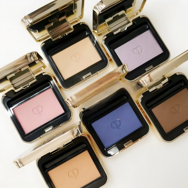 New Arrival 6 Colors Eye shadow Pocket Powder Blush Face Cheek Makeup Matte pearlescent natural color Lightweight Blush for Eye