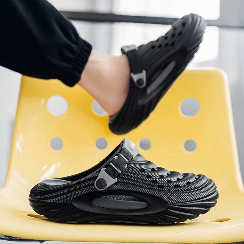 Unisex summer slippers mens platform womens beach sandals outdoor casual N-Slip mens sandalsXJ250401