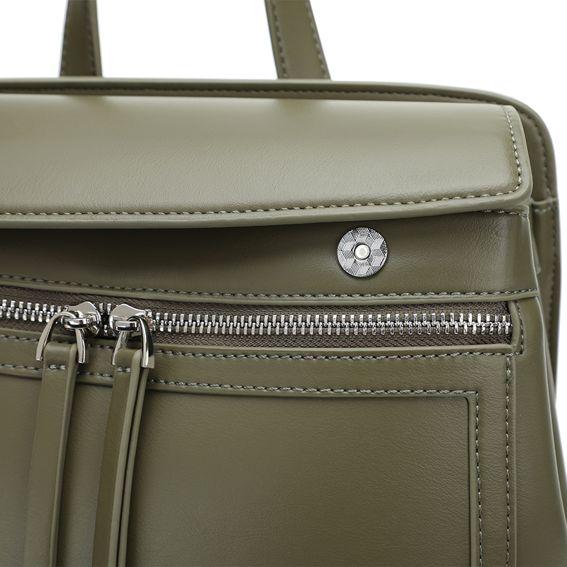 Sewafox Fashion Women's Backpack Lightweight Student Backpack Waterproof Laptop Bag Can Hold 13 Inch Birch Tea Grey Black and White Mousse