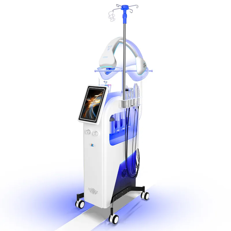 2025 Newest Led Oxygen Face Dome Beauty Oxigenation Co2 Bubble Skin Rejuvenation Blackhead Removal Collagen Regeneration Machine