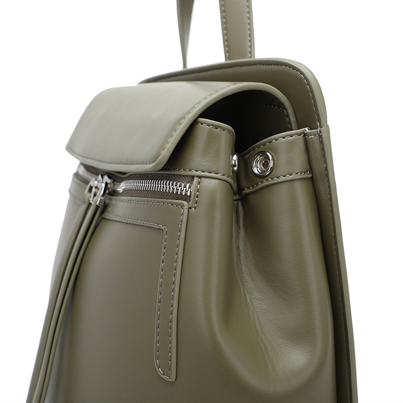 Sewafox Fashion Women's Backpack Lightweight Student Backpack Waterproof Laptop Bag Can Hold 13 Inch Birch Tea Grey Black and White Mousse