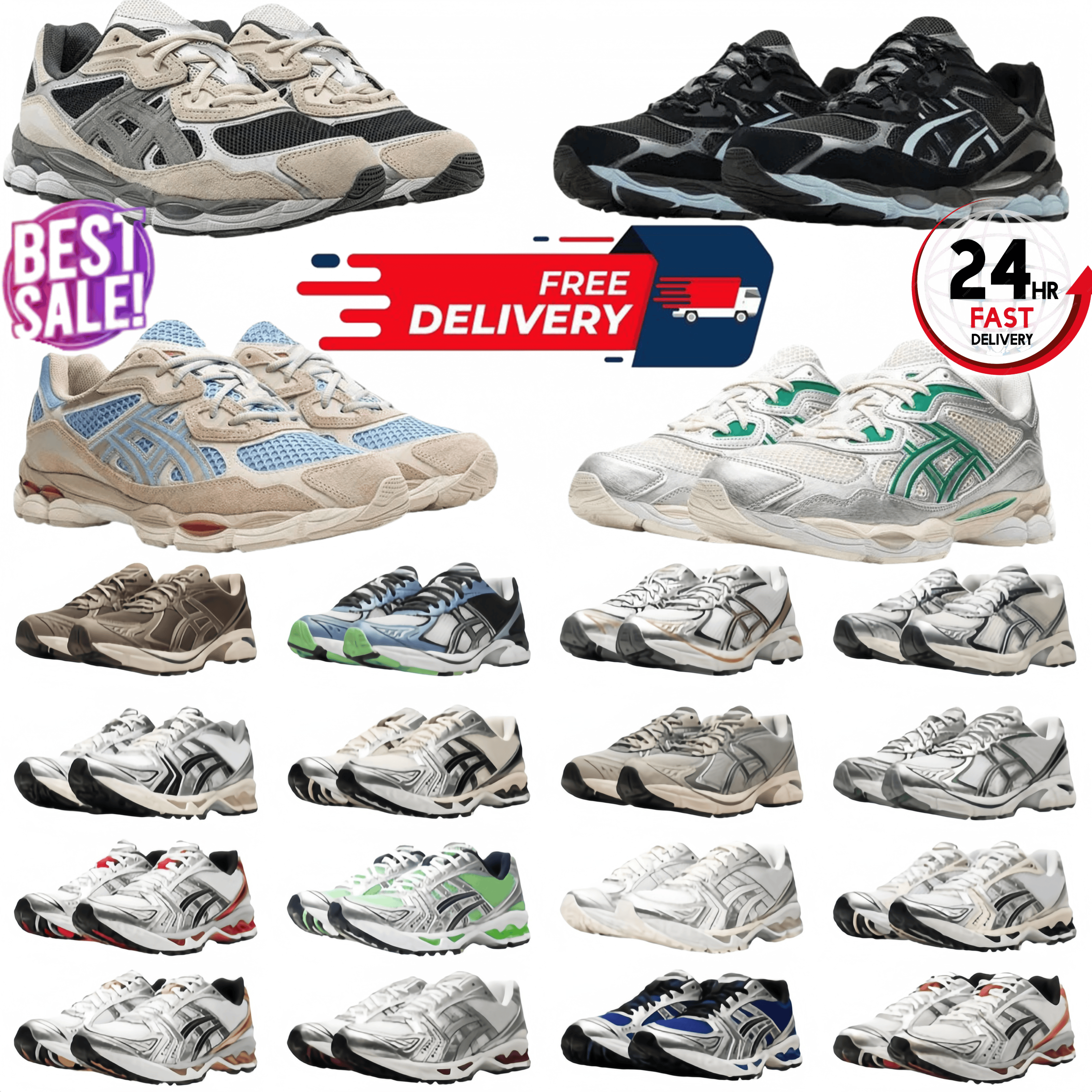 New men's and women's designer running fashion sports outdoor breathable casual shoes k14 selected white black graphite gray silver match color36-45