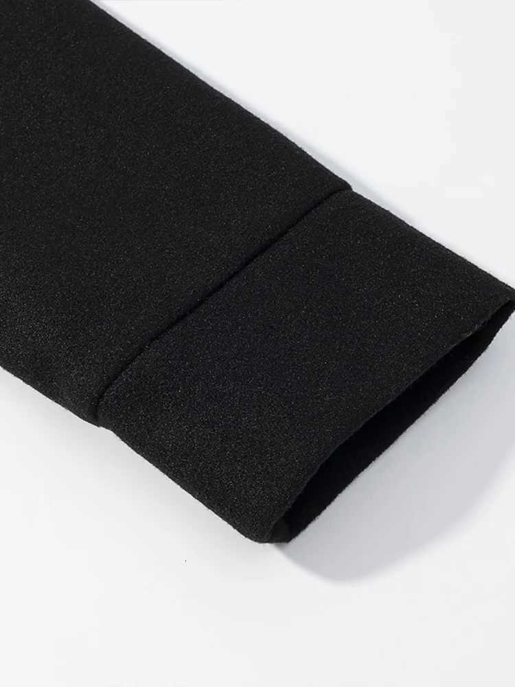 European style new womens fashion versatile temperament simple stand collar short loose woolen coatT251101