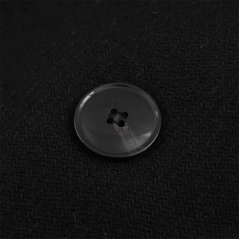 Womens wool coat autumn and winter blended long coat with belt simple and fashionable womens clothingT251101