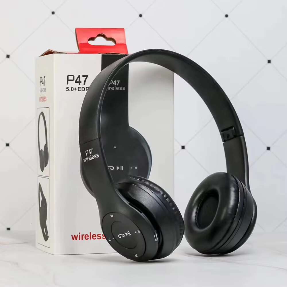 The Cheap Price P47 Headset Sports Earphone with TF Card Hands Free Wireless Headphone With Microphone