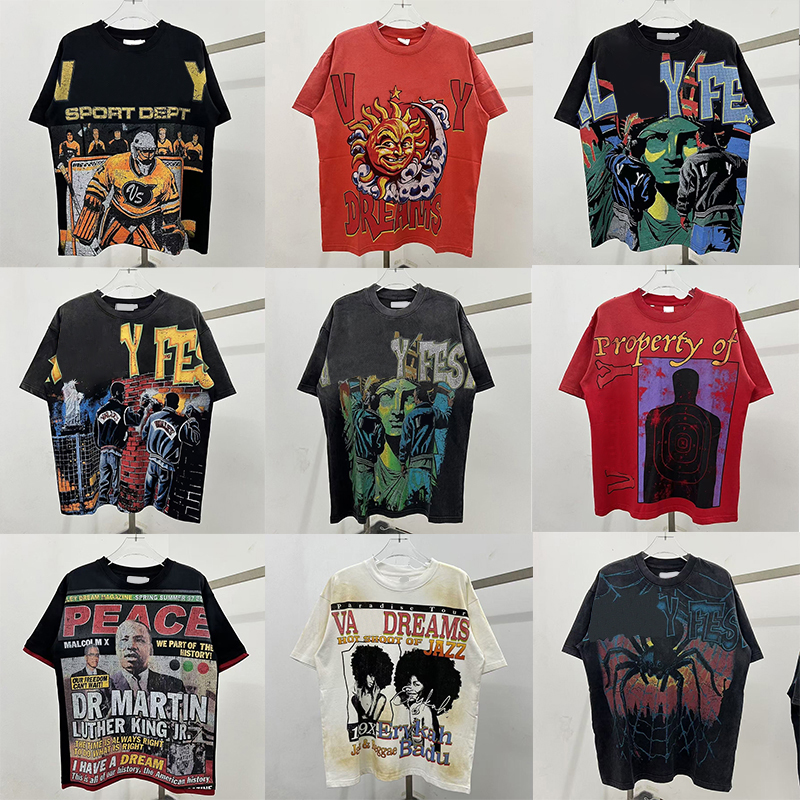 rhinestone summer men shirt fashion street shirts designer t shirt mens thick oversized tee vintage shirts y2k shirts graphic hip hop shirt tee us s--xl