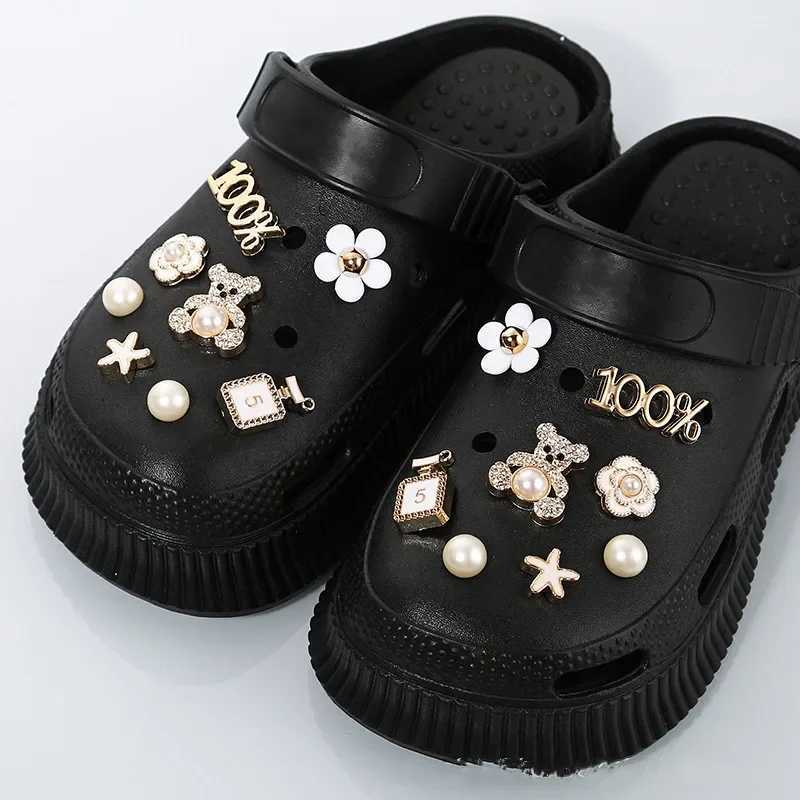 DIY colored Diamd crystal shoe buckle decoration shoe charm accessories childrens party gift shoe decorationXJ250401