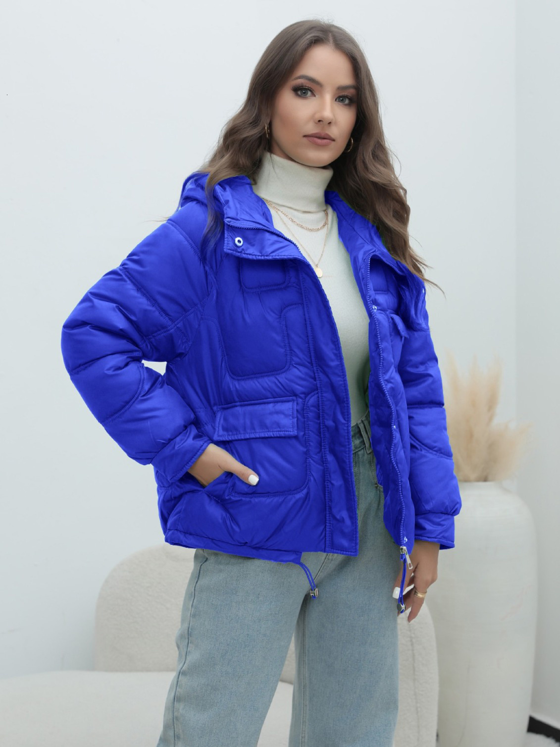 Women Outwear Jacket Female winter thick cotton-padded jacket burst bright collar cotton-padded jacket Fashion Soft Parka 201026