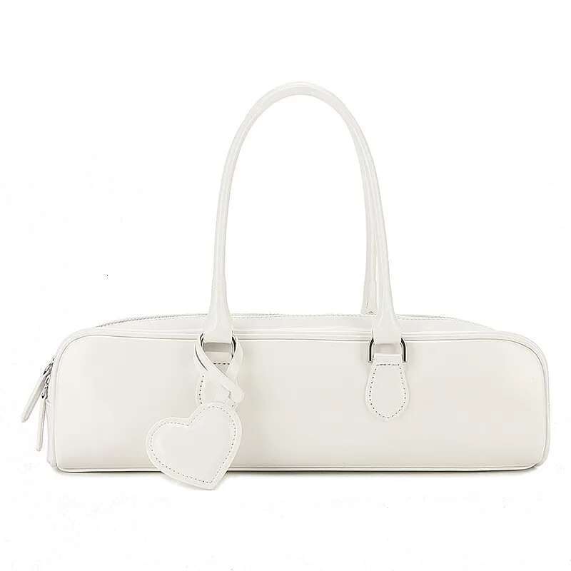 Women's Bags Solid Color Patent Leather Women Fashion Boston Casual Single Shoulder Handbag Tote High Street Design Underarm Bag