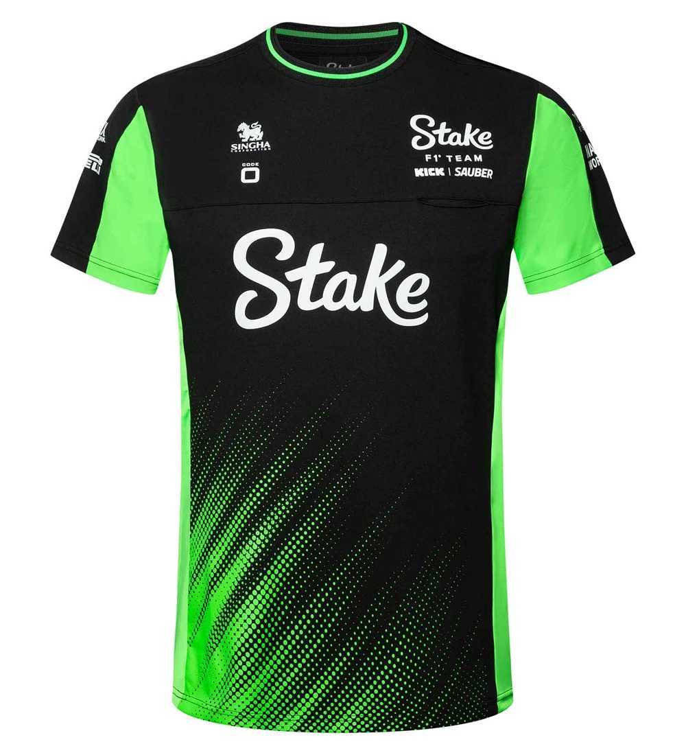 Men's T-Shirts Stake 2025 Nico Hulkenberg Gabriel Bortoleto F1 Teamwear T-shirt Mens Hot Sale New Summer Womens Short Top H25331 ad