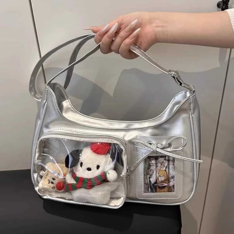Versatile Small Card Version Itabag One Shoulder Messenger Commuting Bag For Students Anime Design WomenS Crossbody HandbagW251101