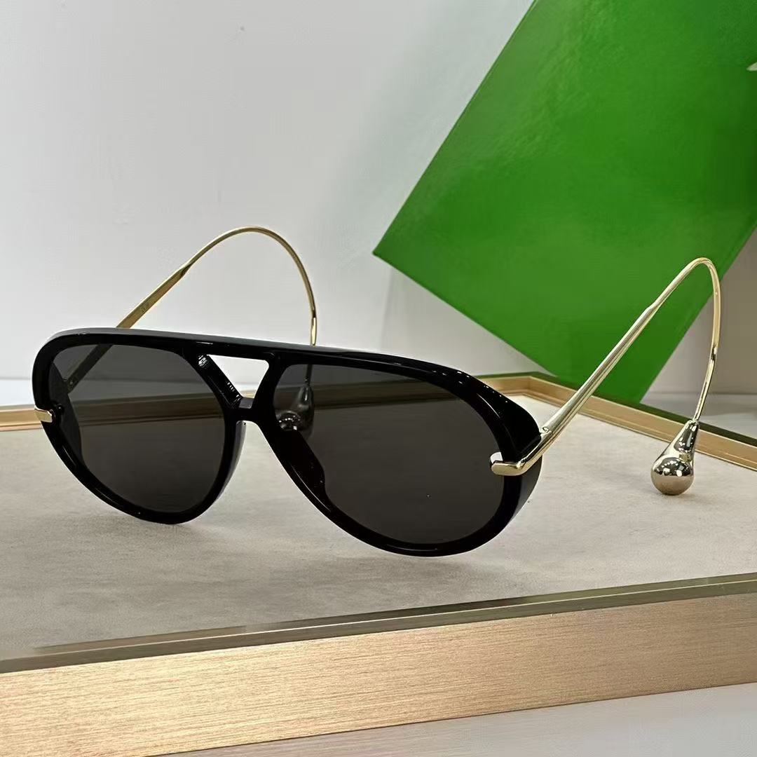 women Sunglasses 1273 Designer Sunglasses Acetate Fiber Frame Metal Legs Men Fashion Polarized Luxury Sunglasses Uv400 with Box