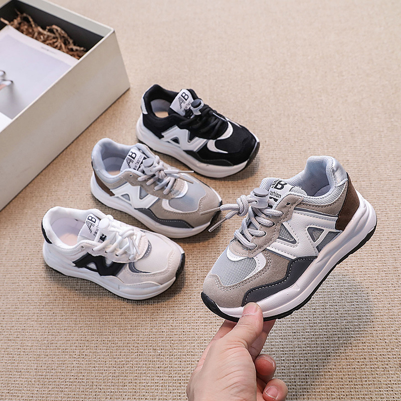 Boys and Girls Fashion Casual Sneakers Kid's Trend Chic Running Shoes Kidszworld Basketball Shoes Children Flat Baby Toddler Outdoor Shoes Sizes 