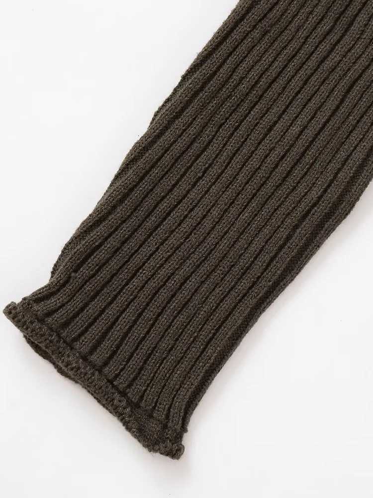 Womens Chic Cropped Knit Cardigan Sweater Long Sleeve Front Button Female Outerwear Trendy TopsT251101