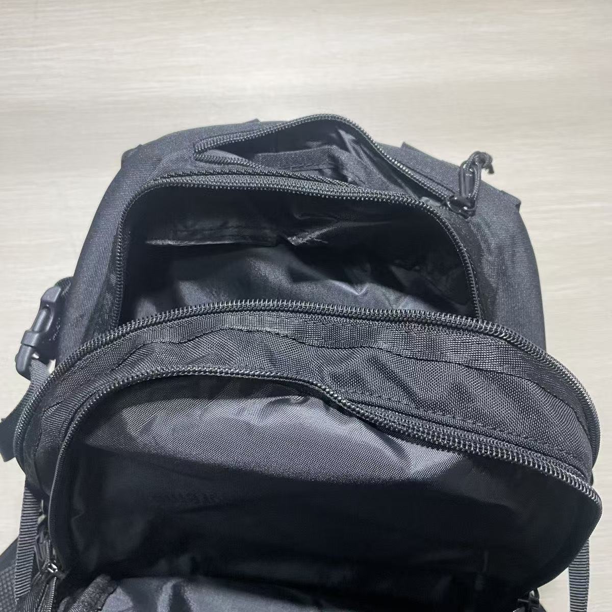 2025--Backpack school bag Outdoor Mesh Messenger Bags Unisex Fanny Pack Crossbody Shoulder Bag pochette Multiple pockets fashion student bag