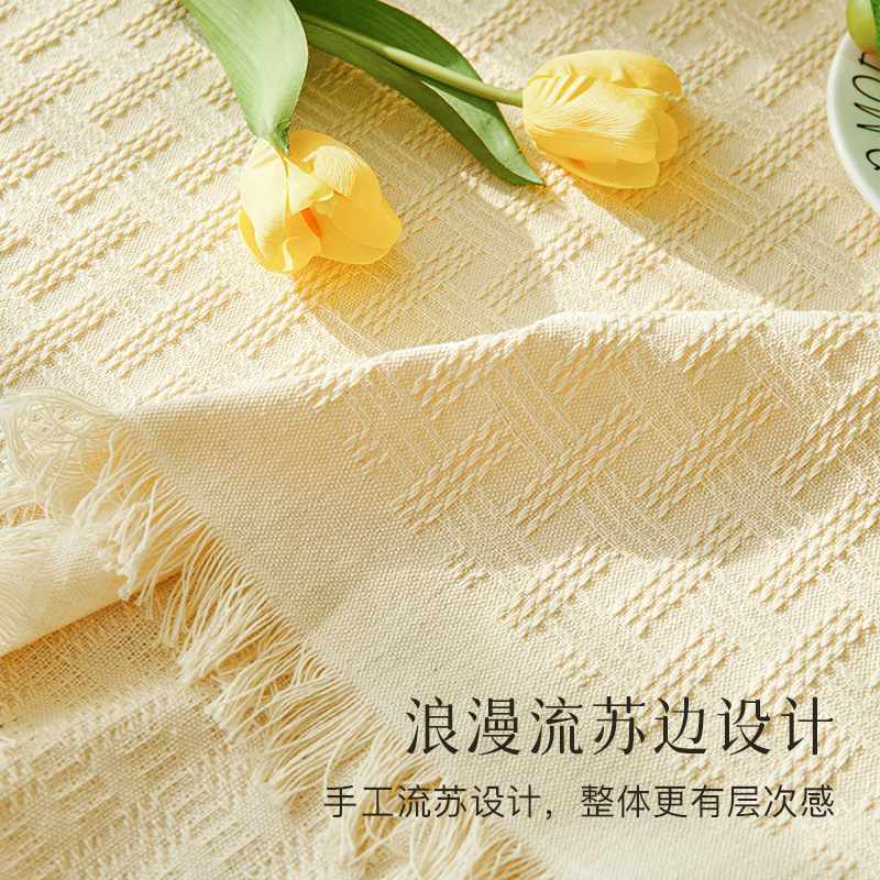 Tablecloth coffee table cloth dormitory tablecloth photo background cloth rectangular K79N01