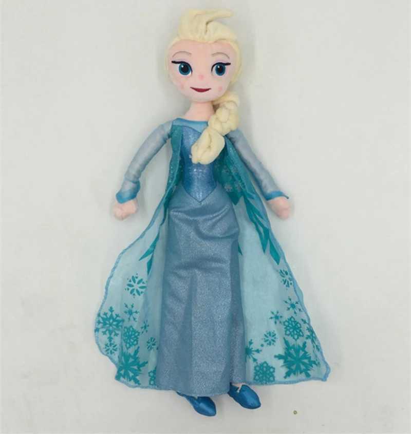 Disney Frozen Olaf Plush Doll Elsa Anna Princess 40CM Stuffed Plush Childrens Pillow Birthday Toy Y250401