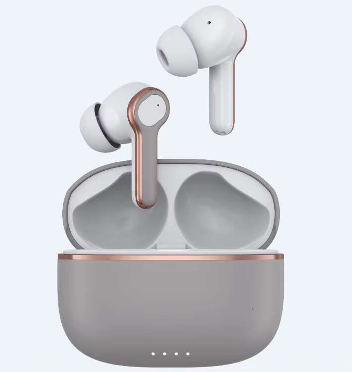 Noise Cancelg V5.3 TWS Cool Earphone Mini Earbuds Wireless Wifi Customized Rohs Fcc 40mah*2 Dynamic