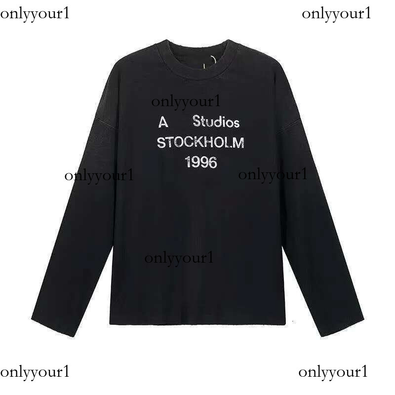 Hot Sales Designer Acnees Studio Hoodie Long Sleeve Tshirt Sweater Womens Streetwear Pullover Sweatshirt Acnees Hoodie Loose Hoody Couple Top Jacket Size S-Xl c7a