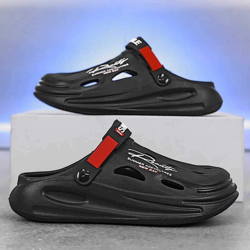 Mens garden sandals summer slippers mens casual shoes Fi luxury sandals comfortable home soft slippers 40-45XJ250401