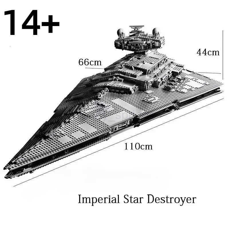 4784PCS MOC 75252 UCS Biggest EmperiAL Destroyer Building Blocks Model Bricks Toys Adults Kids Christmas Birthday Gifts T251101