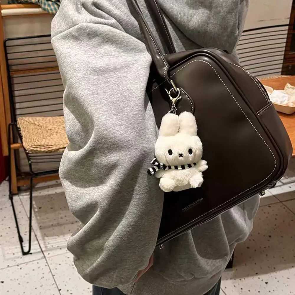 Kawaii Miffys Doll Keychain Cartoon Bag Pendant Anime Character Toy Keyring Accessories Cute Decoration Childrens Birthday Gift W250402