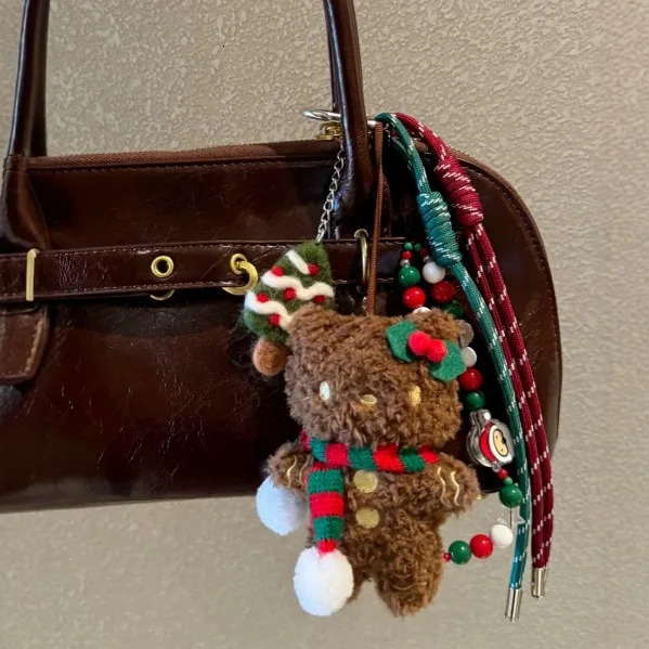 Summer Series Wind Alkaline Water Buns Woven Rope Keychain Pendant Bag Decoration Pendant Keychain Bag Accessories 251030