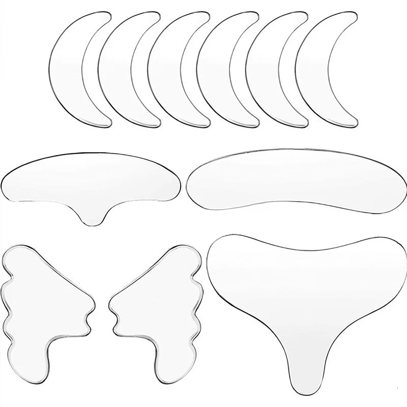 Silicone Stickers Set Facial Hand Skin Care Skin Removal Silicone Patches Lift Chest Pad 251030
