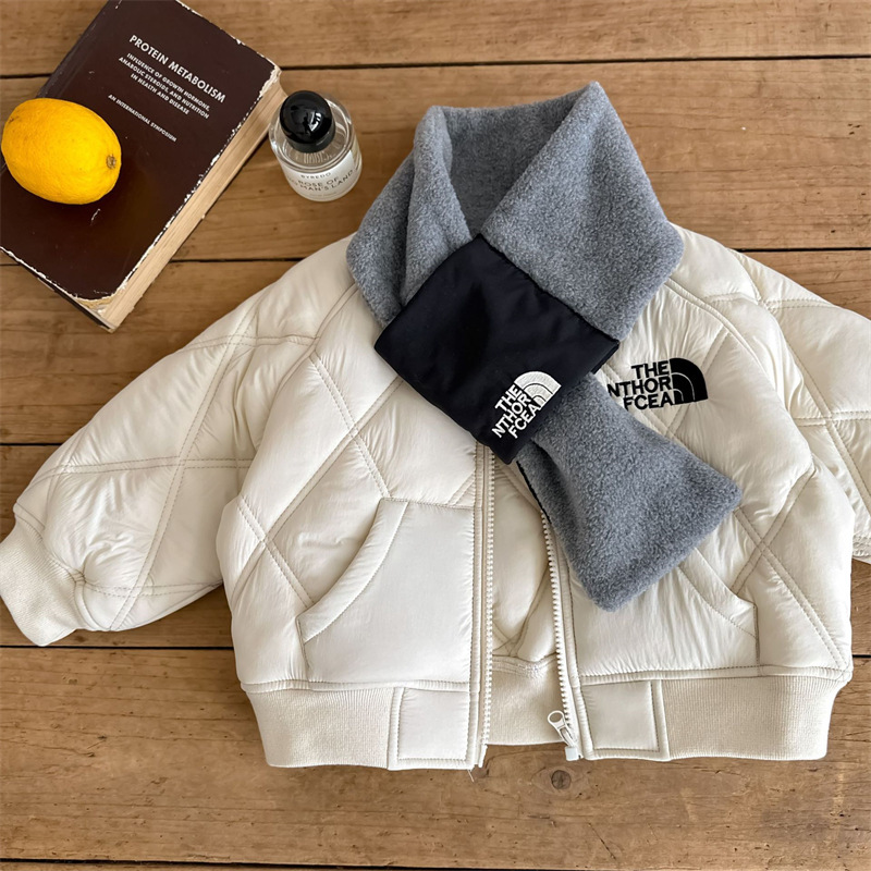 Luxury Down Coat Quilted Baseball Jacket, 2024 New Solid Color Winter Coat, Warm Padded Outerwear for Boys and Girls Free Shipping