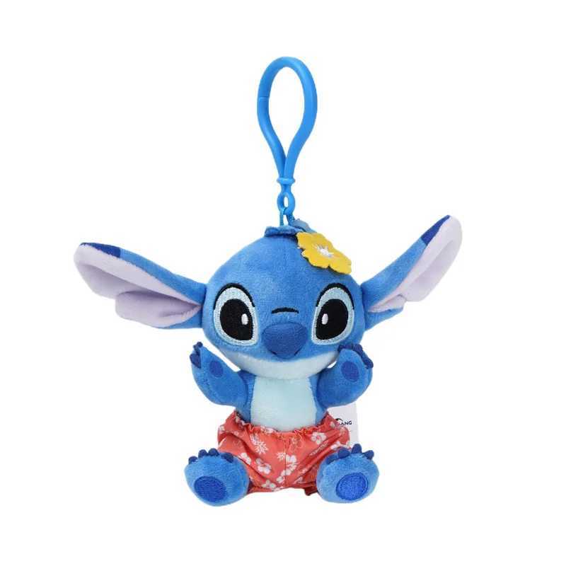 Disney Miniso Lilo Sewing Alien Loso Sullivan Chip Dell Role Playing Keychain Doll Plush Doll Childrens Christmas Gift Accessories Y250402