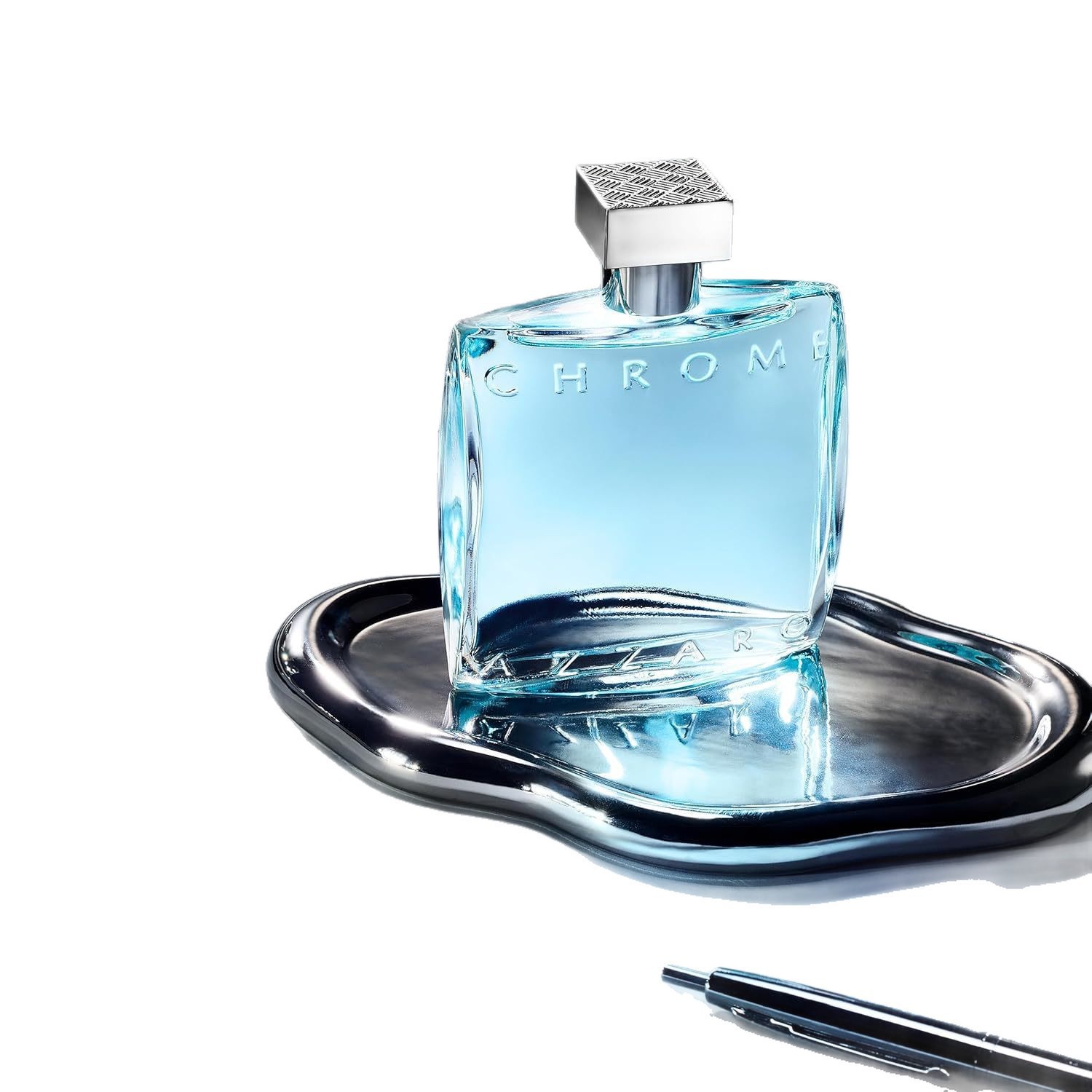 Popular Azaro Chrome Legend Chrome Element Men's Fresh Eau de Perfume Men's Fragrance 100ml Large Capacity Long-lasting Fragrance Fast Shipp