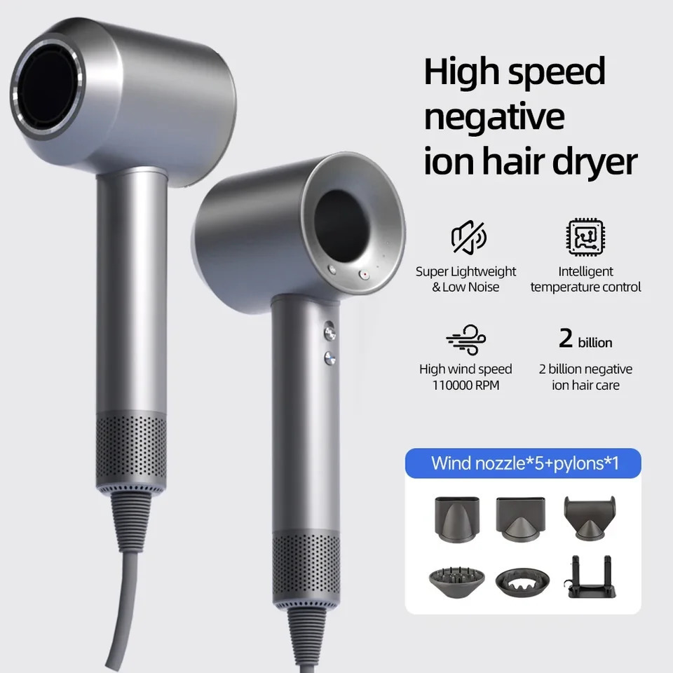 Highspeed portablehair dryer Negative ion hair care High power silent and quick drying suitable for home travel 251030