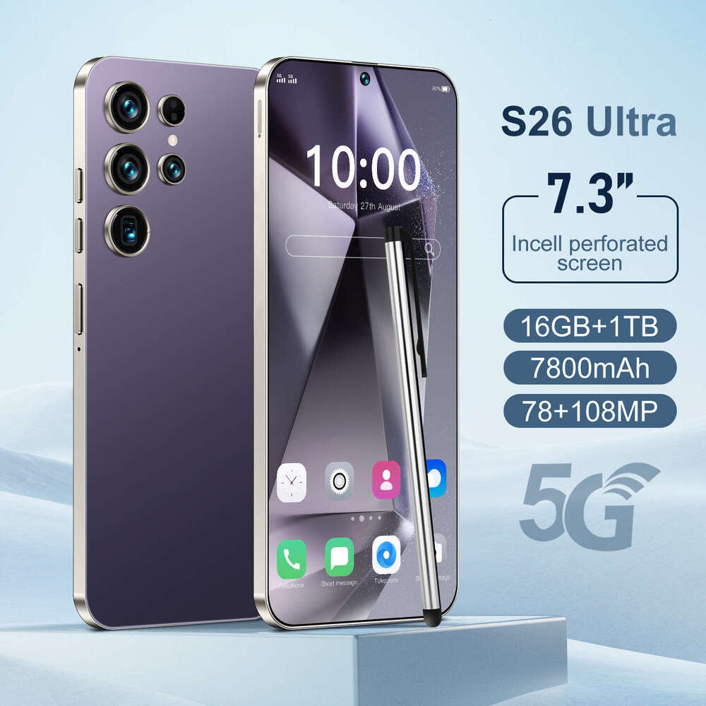 S Ultra NEW HD Global Edition Original Smart Dual Card Mah Battery Facial Recognition Function Smart Mobile