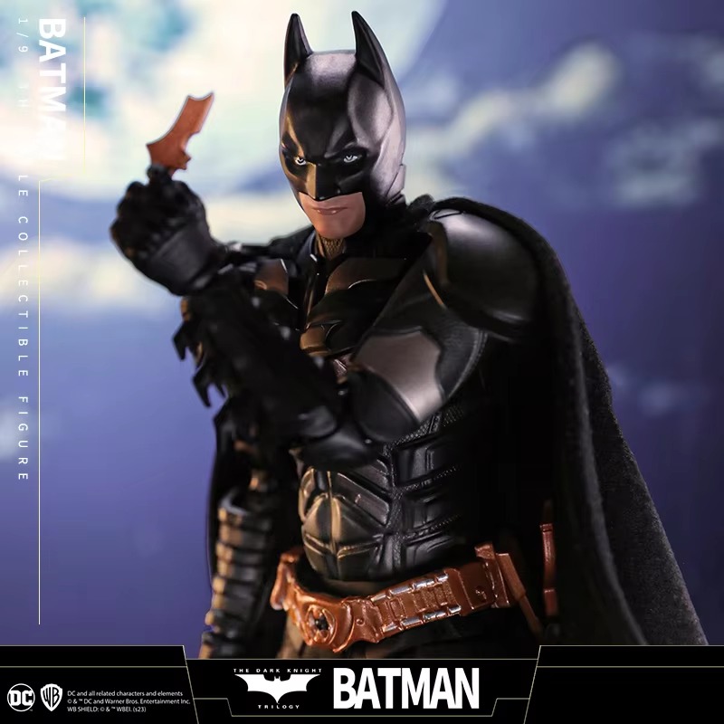 Fondjoy DC Batman Dark Knight 1/9 Action Figure Wholesale - Movable Collectible Model Kit with Display Base, Superhero Gift Bulk Stock