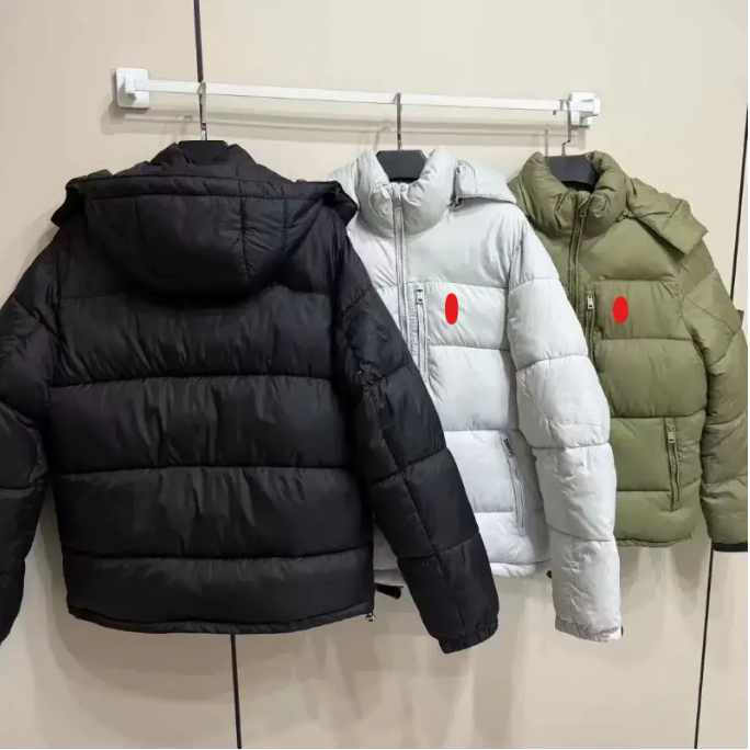 Designer Polos Puffer Jacket Mens Jacket Embroidery Letters Down Coats Thickening autumn winter keep warm Outdoor Hooded Waterproof Jacket