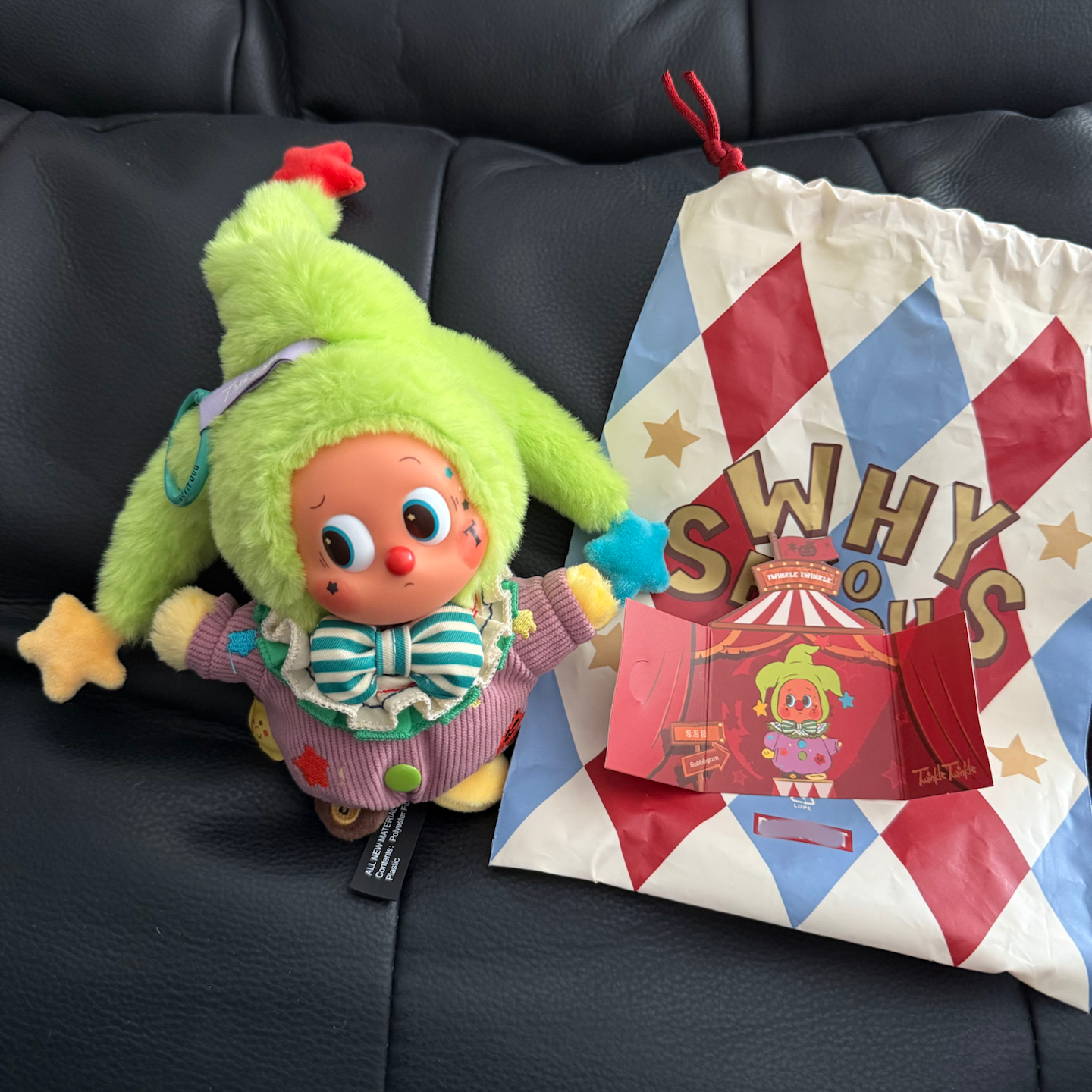 Hot Sale PPMT Halloween Why so Serious Series Juggling Clown Rainbow Jelly Bean Bubblegum Moonlit Mask Mini LABUBU Cute Vinyl Plush Pendant Blind Box 