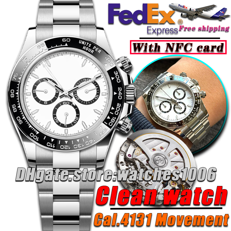 Mens watch Luxury watch platona Clean Factory VS Factory watch Cal.4131 movement Designer Watch 40MM High quality 72-hour power storage Automatic Mechanical Watches