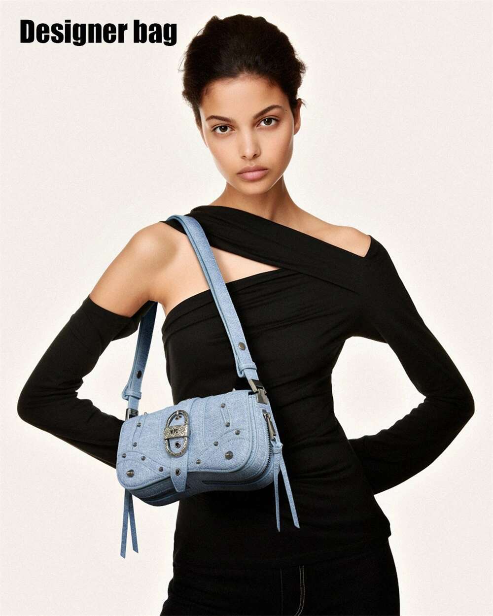 Fashion New Baguette Underarm Large Capacity Ladies Shoulder Niche Design Brand Waist Bag