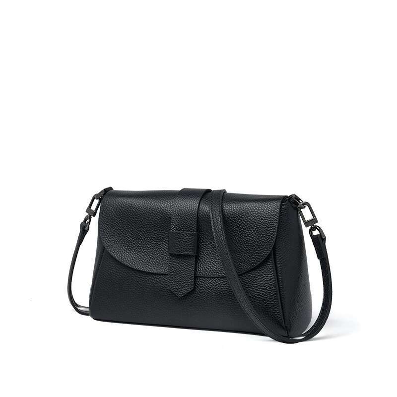 ZOOLER New Arrived First Cow Leather Crossbody Handmade Women Shoulder Messenger Bag Button Cover Girls Purses #Hy005