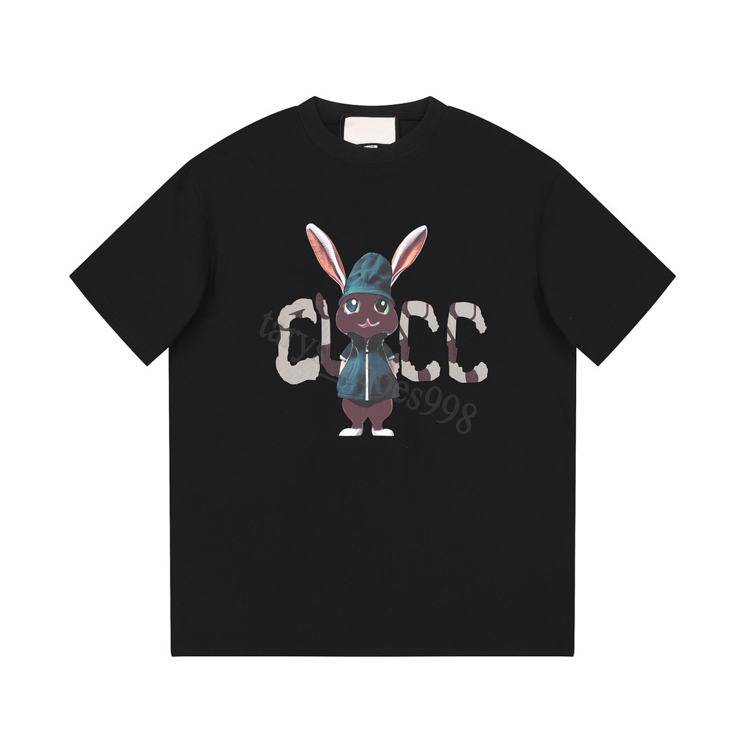 Mens Double G T-shirts Men shirt Casual Luxury Embroidered Tops GG Tees Cotton Snake Pattern shirt Collar Asian size XS-L